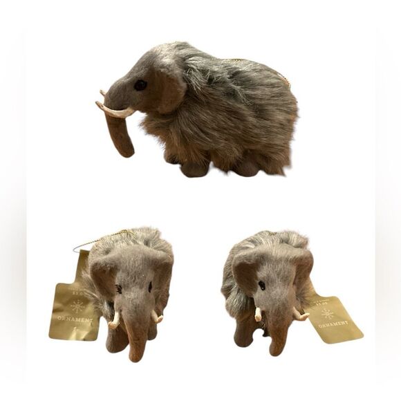 WOOLY mammoth Christmas ornament set - Picture 1 of 1
